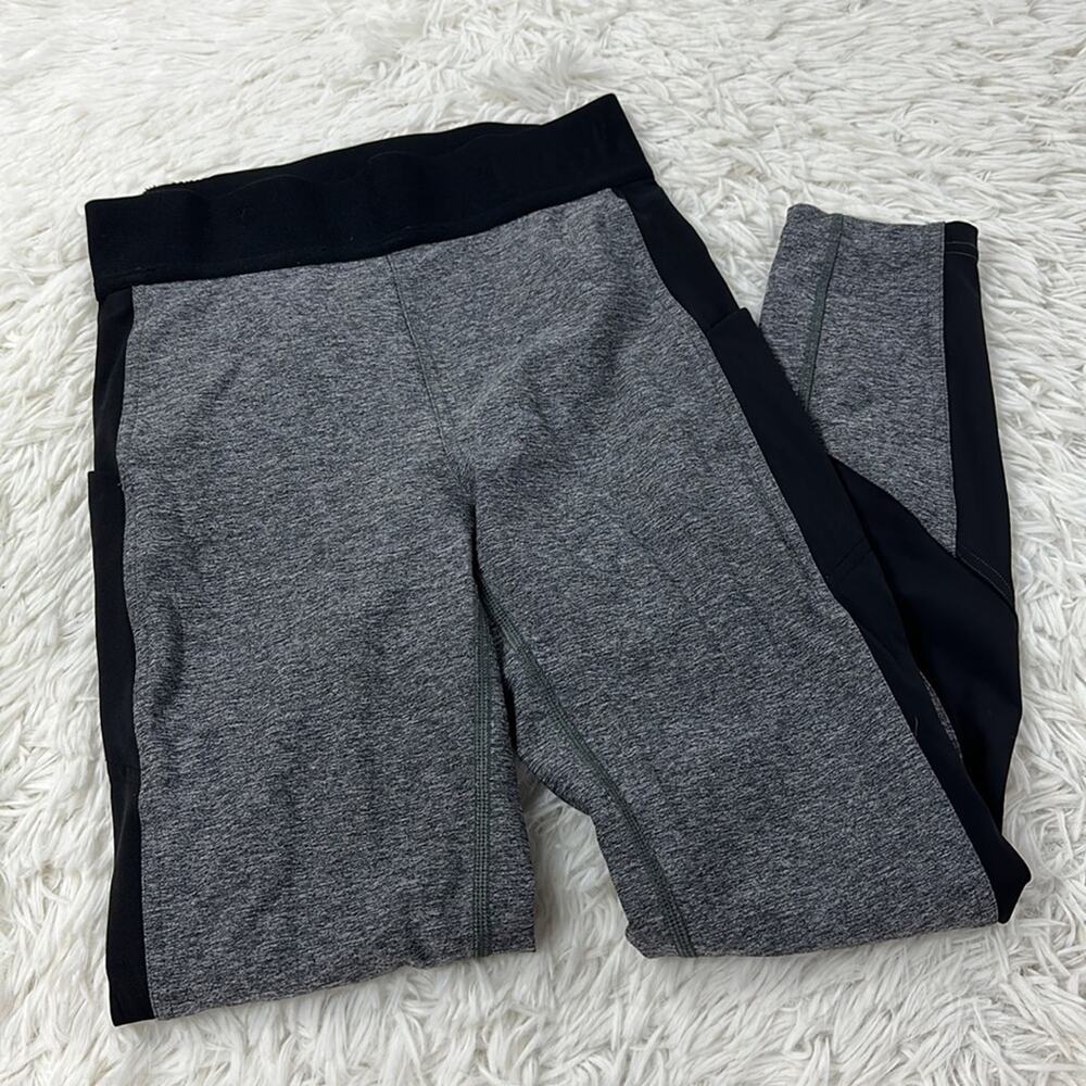 Lululemon Box It Out Tight Heathered Black / Black